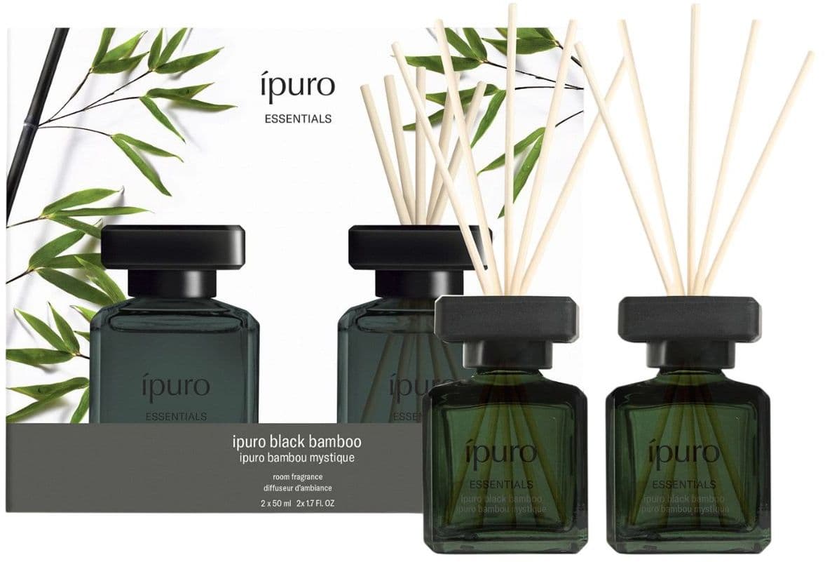 ipuro Essentials Raumduftset Black Bamboo Geschenkpackung