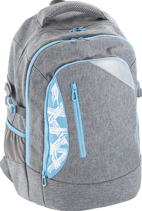 EBERHARD FABER Schulrucksack X-Style hellblau Rucksack