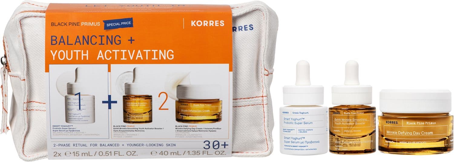 KORRES Black Pine Primus für frühzeitiges Anti-Aging Geschenkpackung