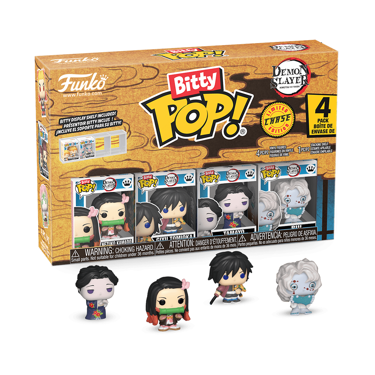 Funko Bitty POP! Demon Slayer 4-Pack Serie 2