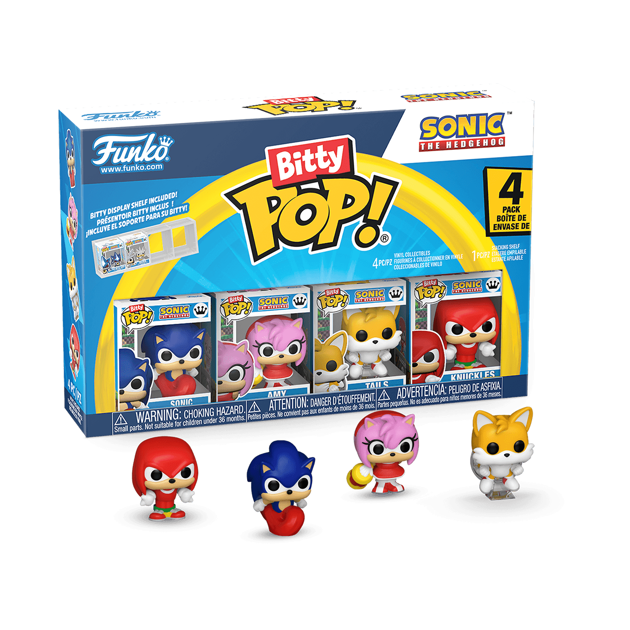 Funko POP! Bitty Pop! Sonic the Hedgehog 4-Pack Series 2