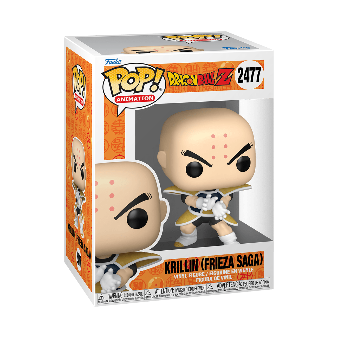 Funko POP! Dragon Ball Z Krillin Frieza Saga Vinyl-Sammelfigur