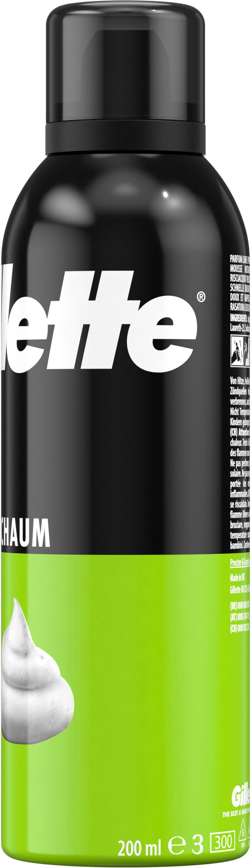 Produktbild Gillette Rasierschaum Limettenduft 200ml 5 von 9
