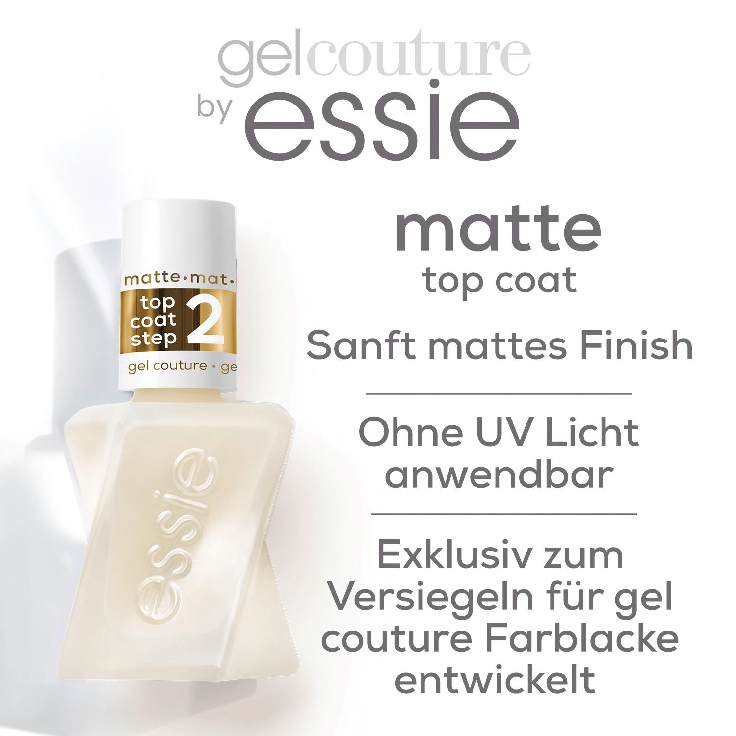 Produktbild ESSIE Gel Couture Topcoat Matte 10 von 15