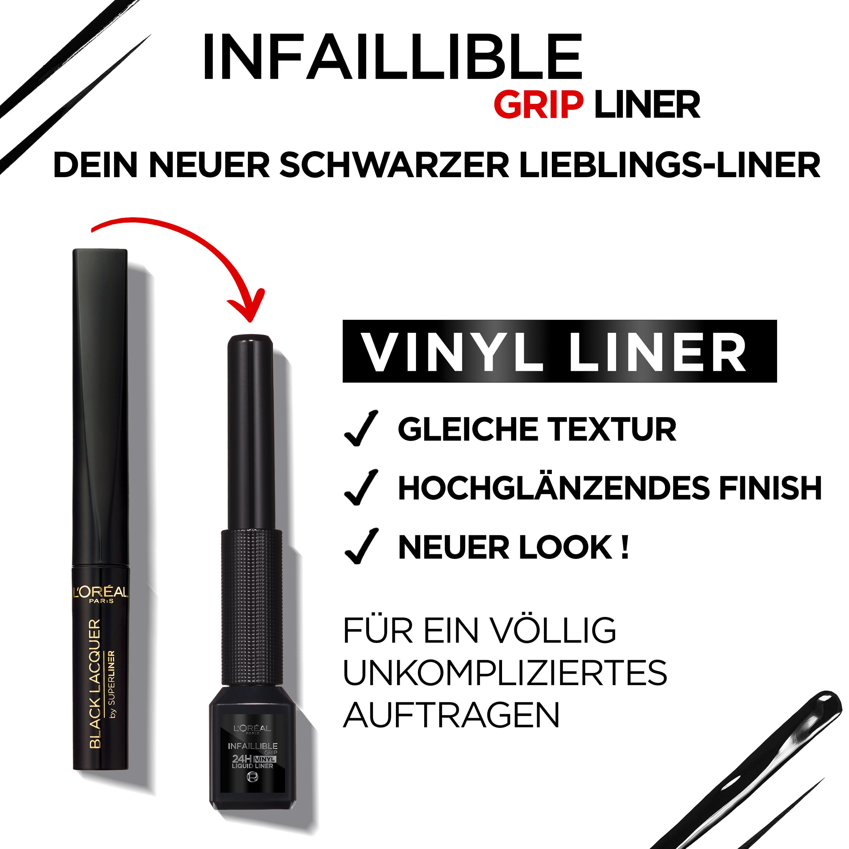 Produktbild L'ORÉAL PARIS Liquid Liner Infaillible Grip 24h Vinyl 8 von 8