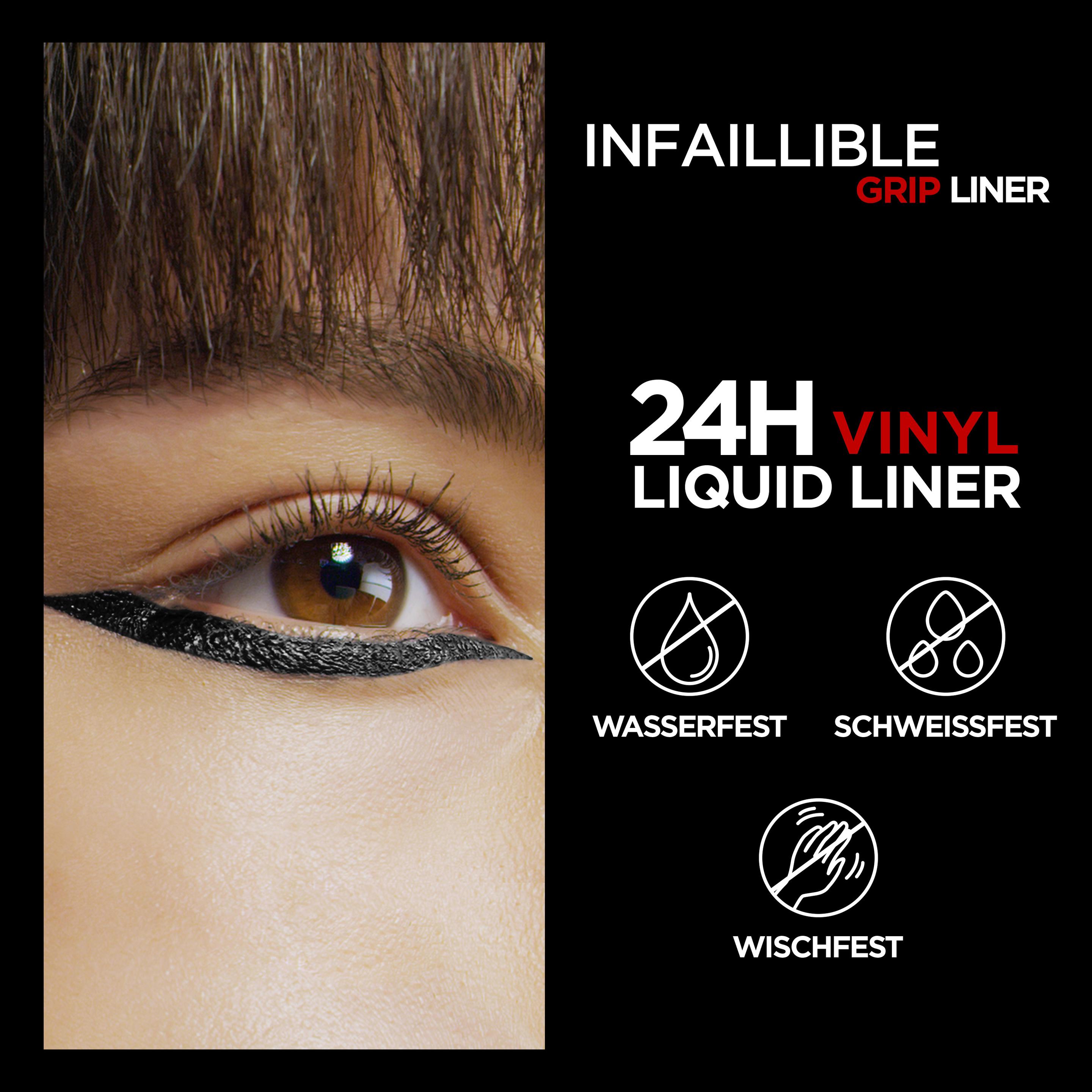 Produktbild L'ORÉAL PARIS Liquid Liner Infaillible Grip 24h Vinyl 5 von 8