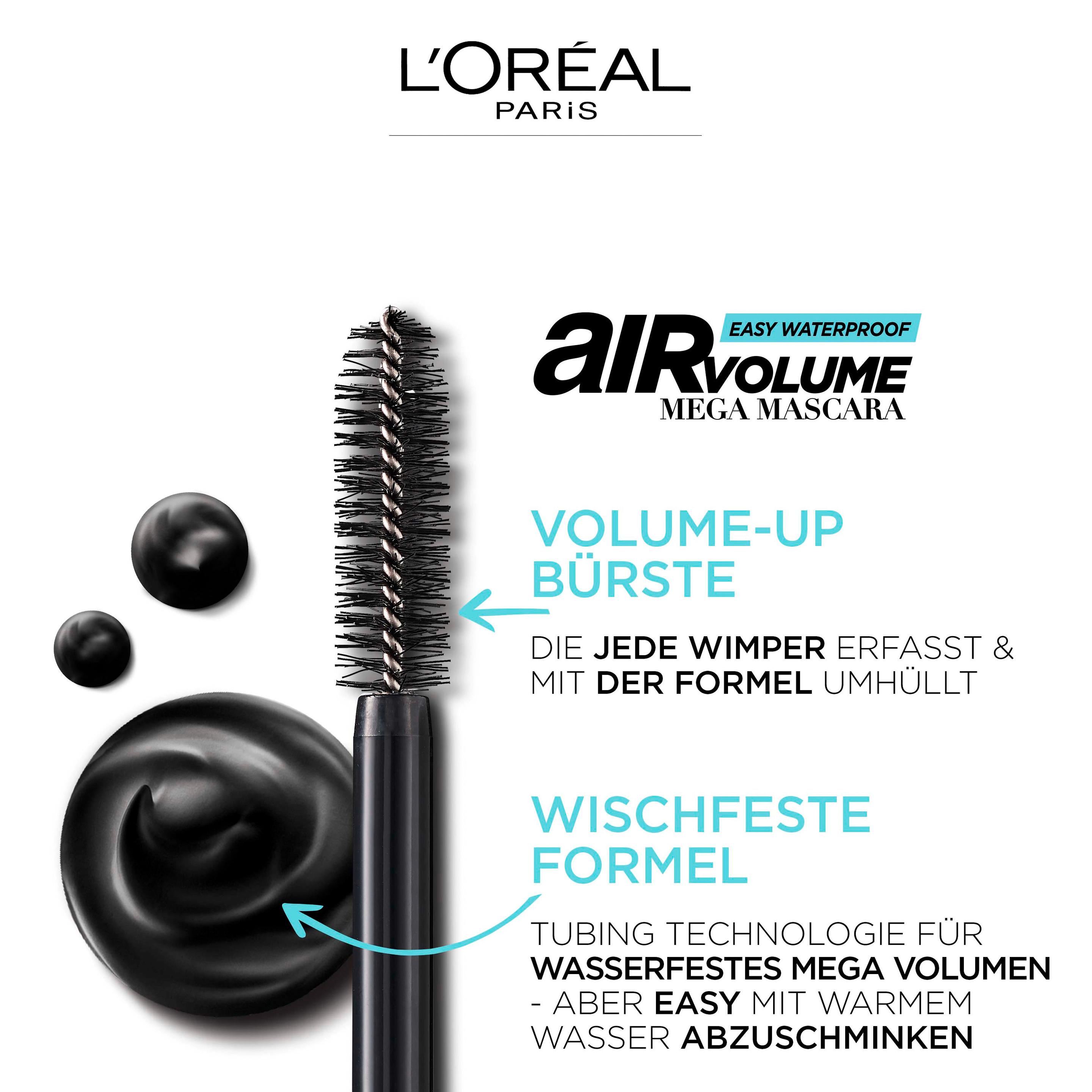 Produktbild L'ORÉAL PARIS Mascara Air Volume Mega wasserfest 4 von 5