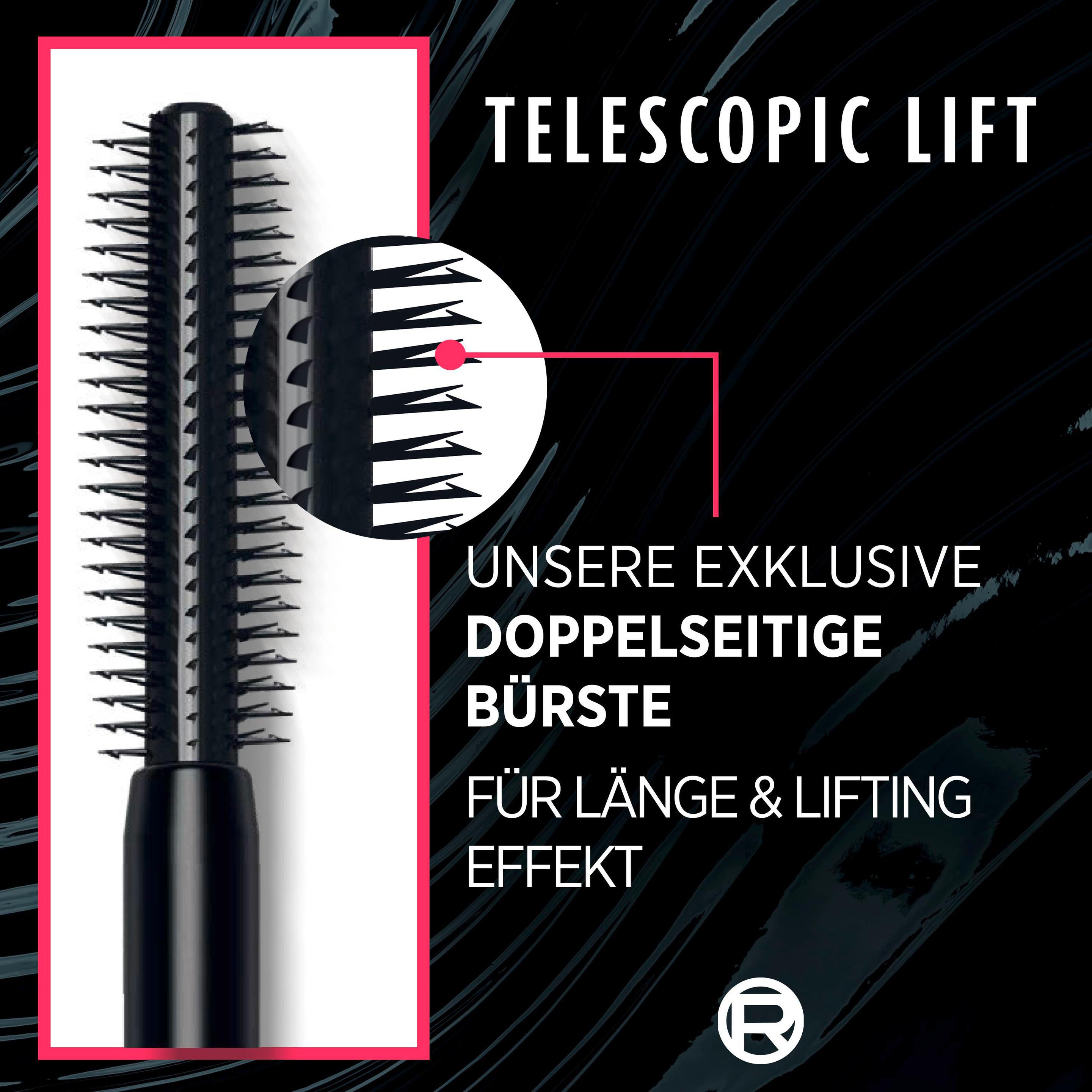Produktbild L'ORÉAL PARIS Telescopic Lift Black Waterproof Mascara 4 von 8
