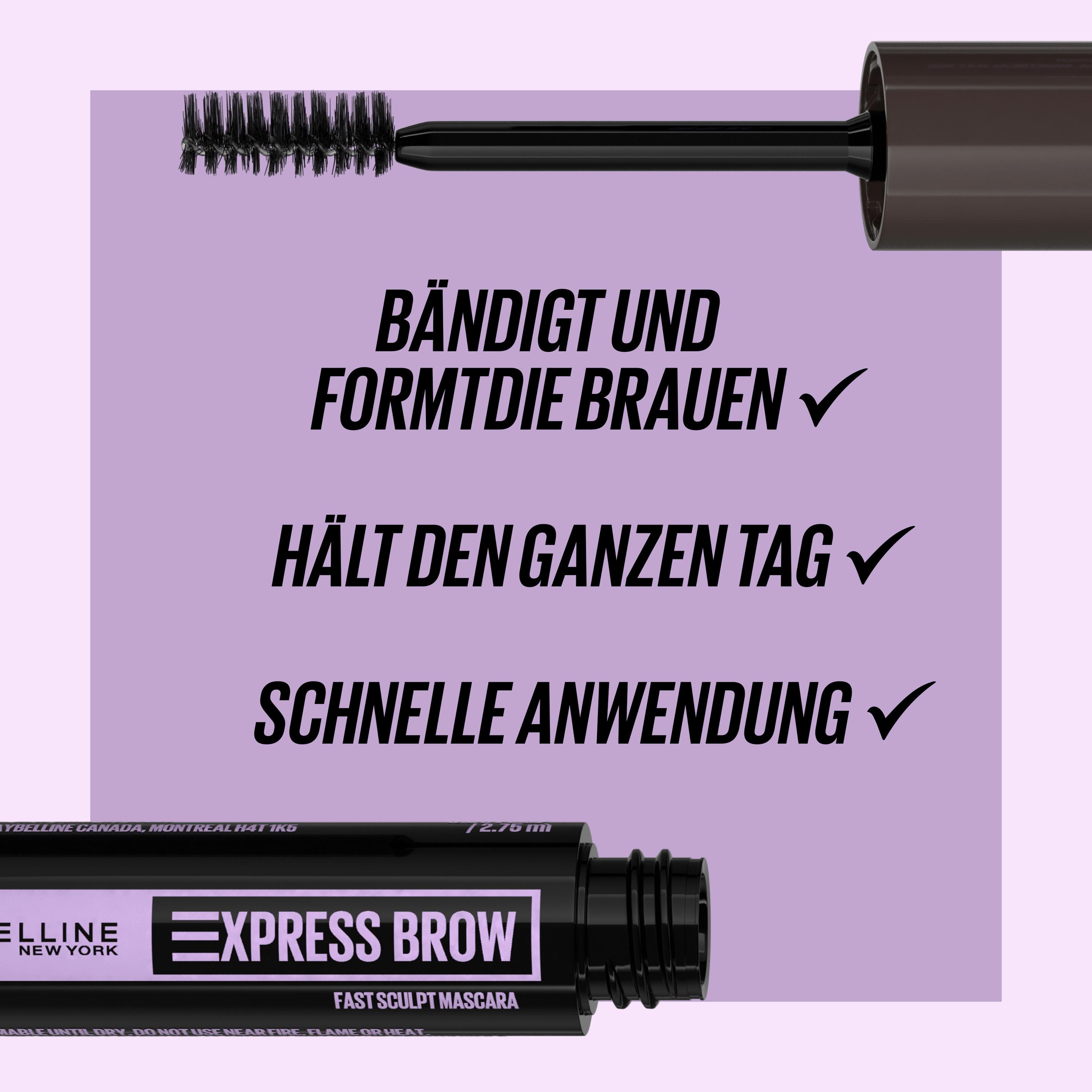 Produktbild MAYBELLINE NEW YORK Express Brow Fast Sculpt Augenbrauenmascara 4 von 7