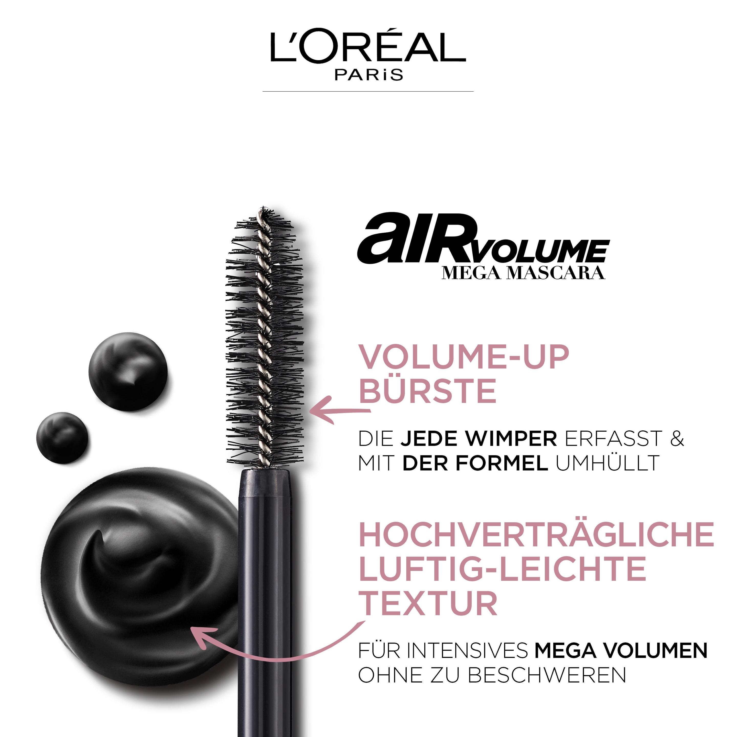 Produktbild L'ORÉAL PARIS Mascara Air Mega Volume 3 von 5