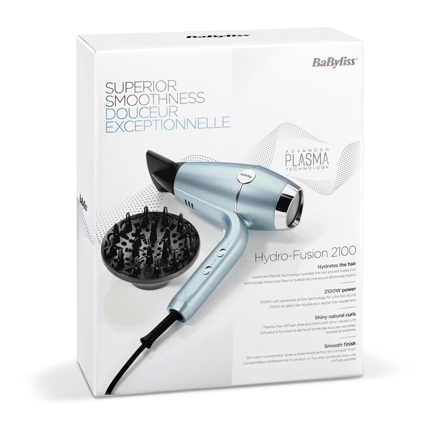Produktbild BaByliss Haartrockner Hydro Fusion D773DE 2 von 7