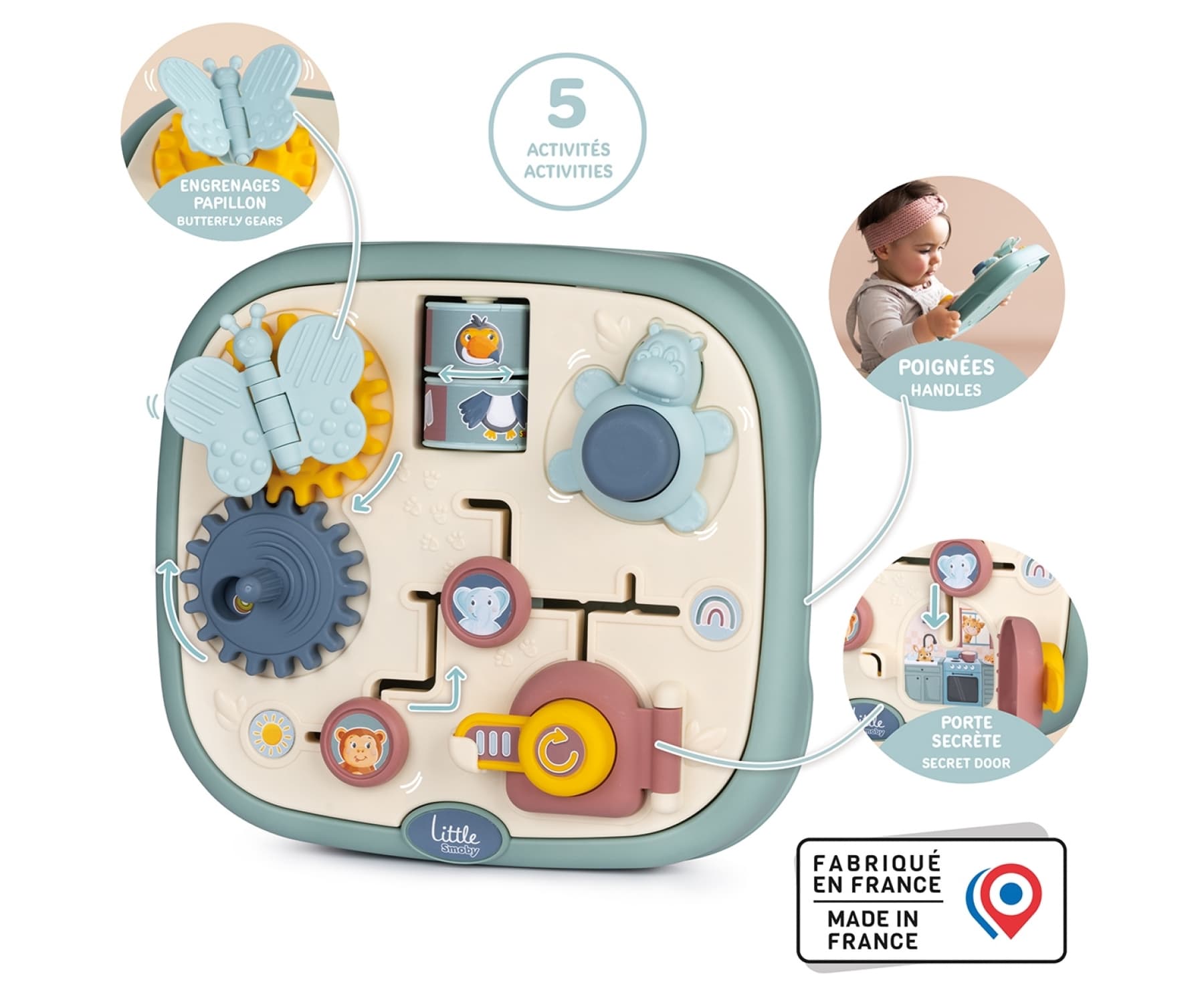 Smoby - Little Smoby Activity Board