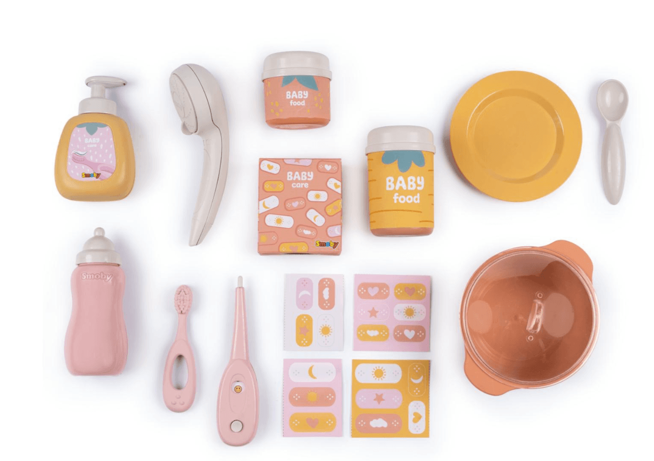 Produktbild Smoby - Baby Nurse Puppen-Spielcenter – Alles für die liebevolle Puppenpflege 4 von 7
