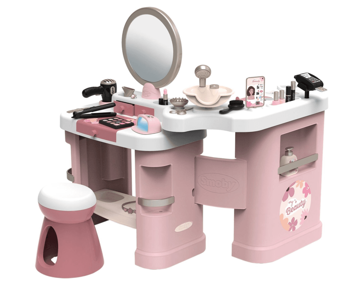 Smoby - My Beauty Center Kosmetikstudio – Das kreative Wellness-Erlebnis für Kinder ab 3 Jahren