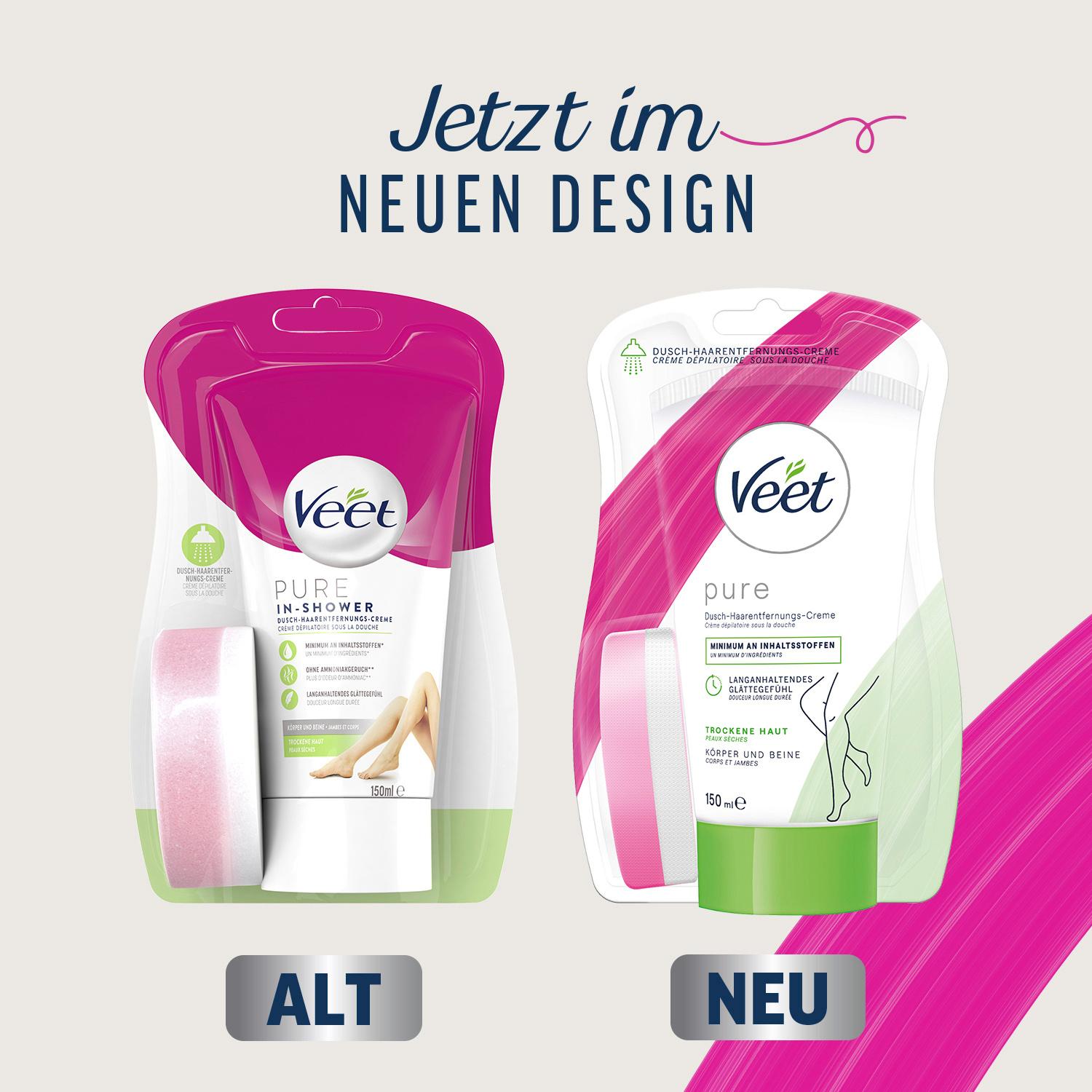 Produktbild Veet pure Dusch-Haarentfernungs-Creme 7 von 11