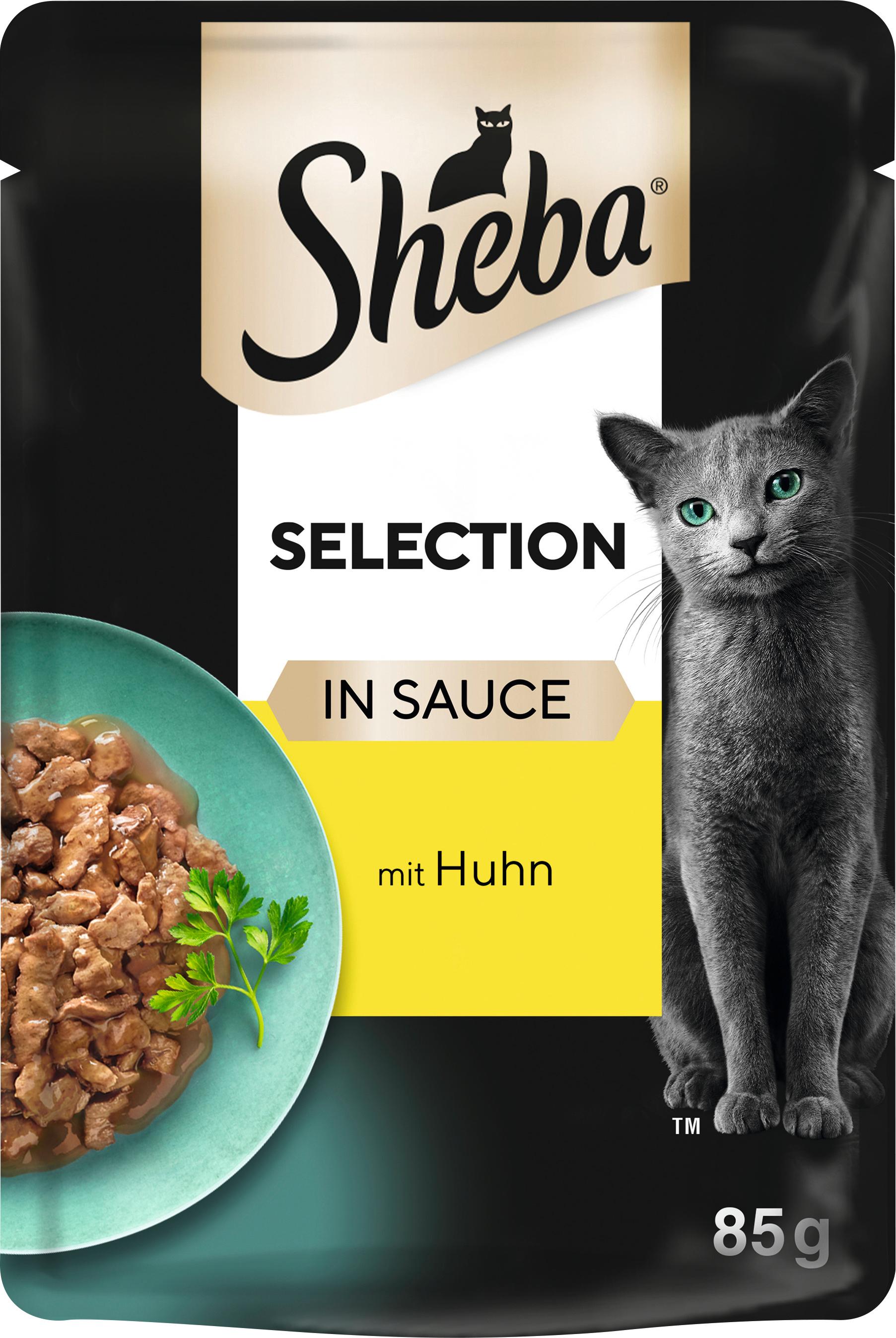 Sheba Selection in Sauce mit Huhn