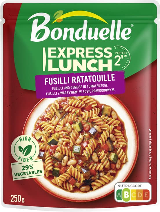 Bonduelle Express Lunch Fusilli Ratatouille
