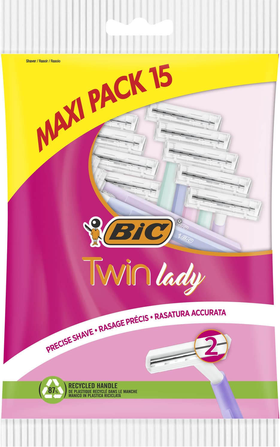 BIC Twin Lady Damen Einwegrasierer