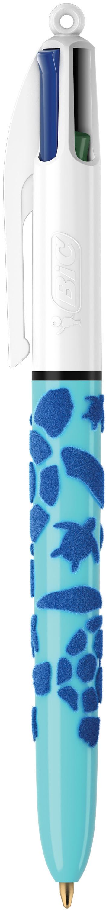 Produktbild BIC 4-Farben-Kugelschreiber Velour sortiert 4 von 7
