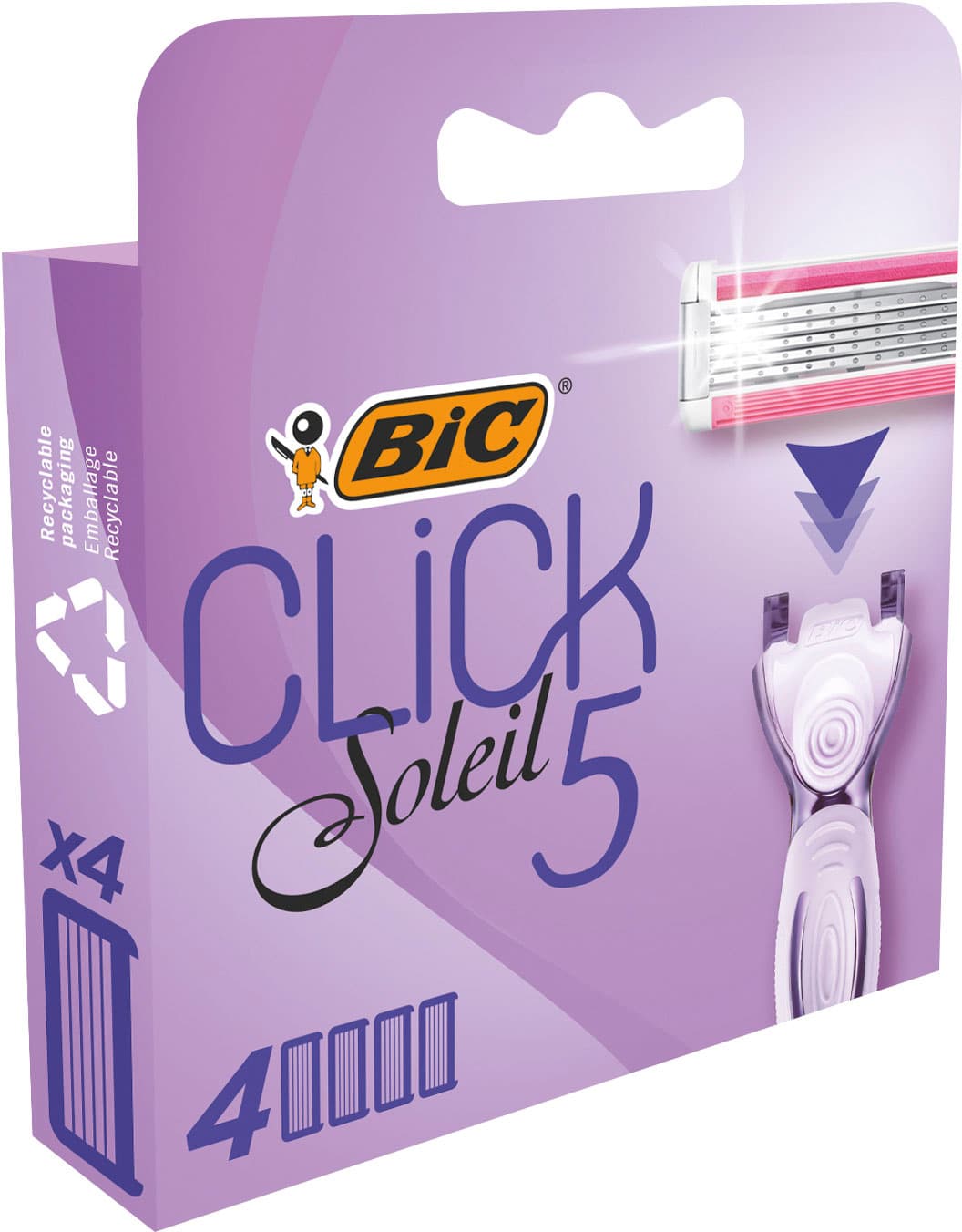 Produktbild BIC Lady Rasierer Klingen Soleil Click 2 von 2