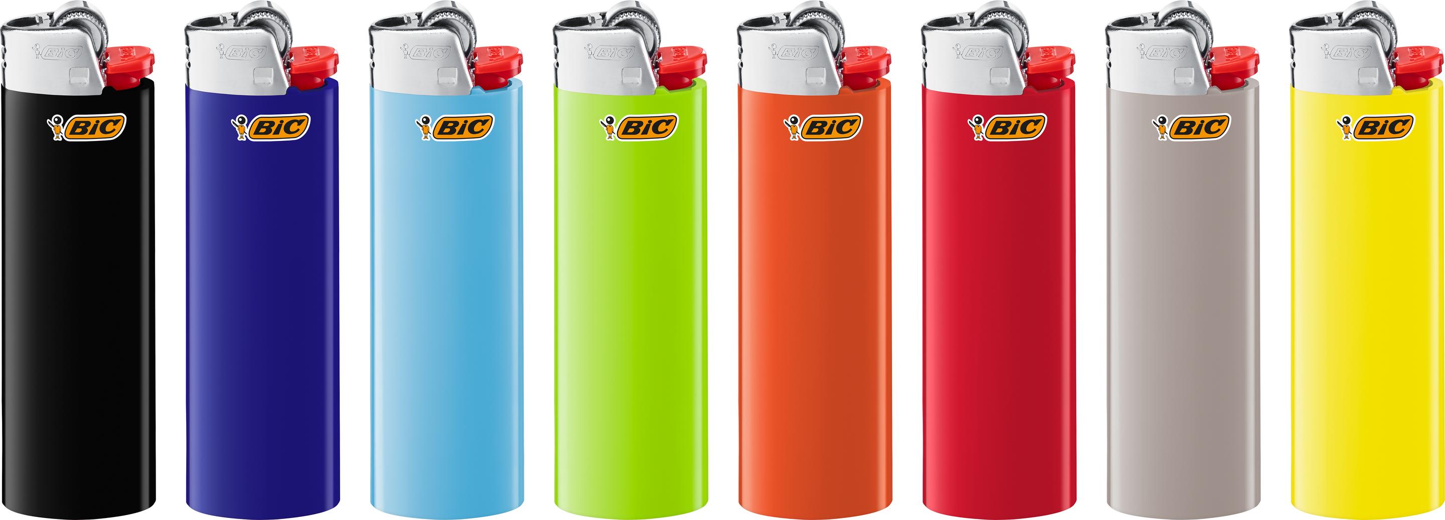 Produktbild BIC Maxi Reibrad Feuerzeuge – Verschiedene Farben 2er Pack 3 von 3