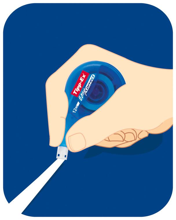 Produktbild Tipp-Ex Easy Correct Korrekturroller - 12 m x 4,2 mm, 1er Pack 2 von 7