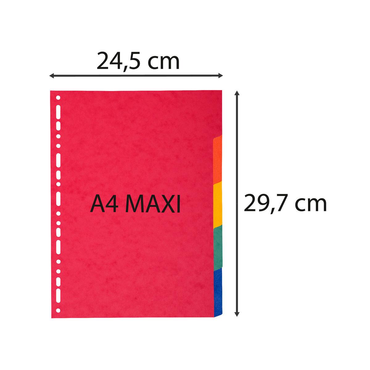 Produktbild EXACOMPTA Register A4 blanko - überbreit für Prospekthüllen 2 von 3
