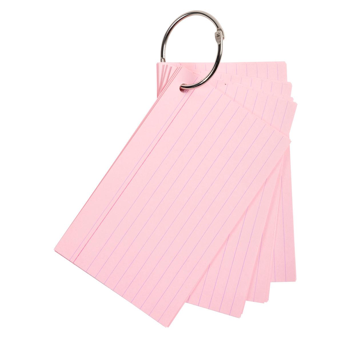 Produktbild EXACLAIR 50 Flashcards Lernkarten A7 sortiert 3 von 10