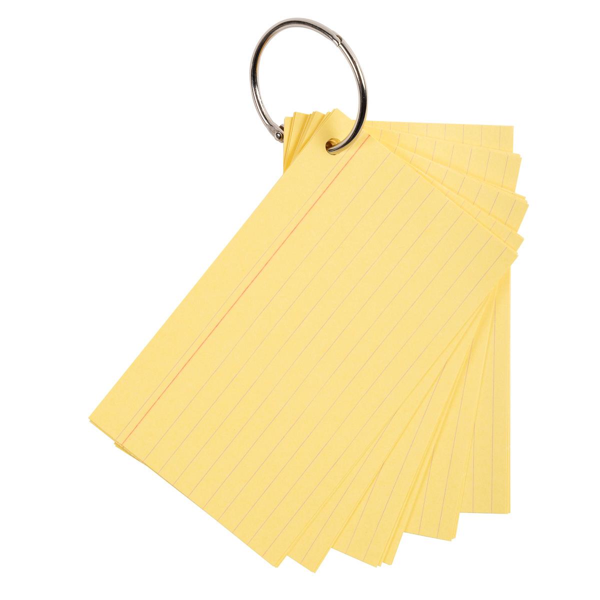 Produktbild EXACLAIR 50 Flashcards Lernkarten A7 sortiert 5 von 10