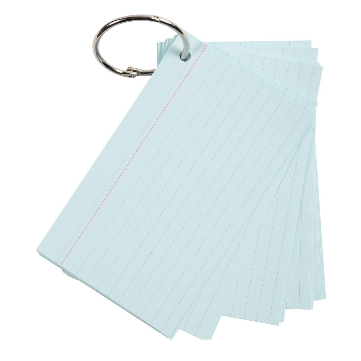 Produktbild EXACLAIR 50 Flashcards Lernkarten A7 sortiert 6 von 10