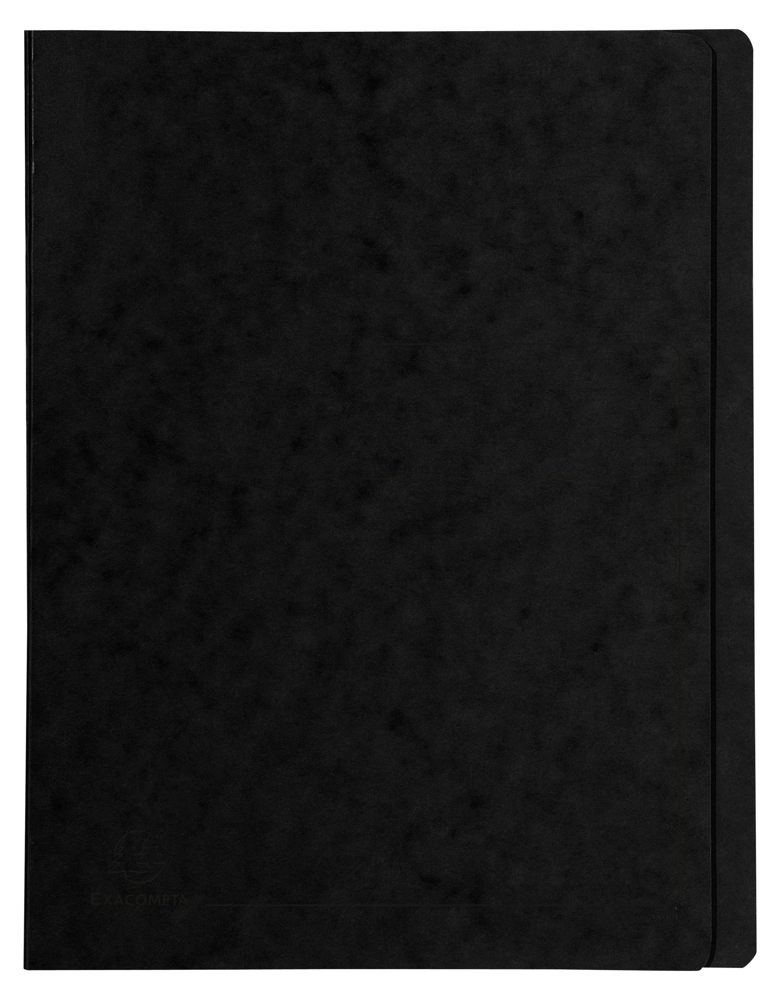 EXACOMPTA Schnellhefter A4 aus Colorspan 355g/m2 Schwarz