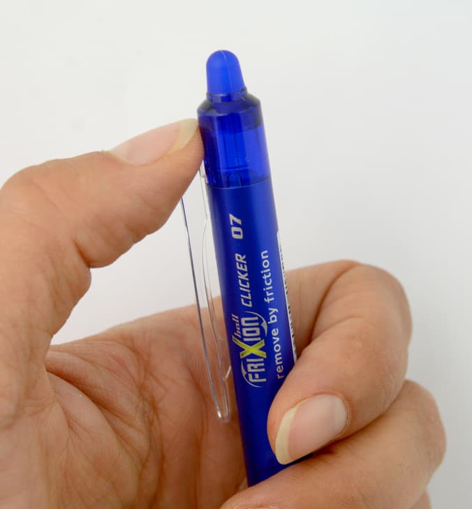 Produktbild PILOT Tintenroller FriXion Clicker 0.7 (M) + Mine Blau 3er Blister 3 von 4