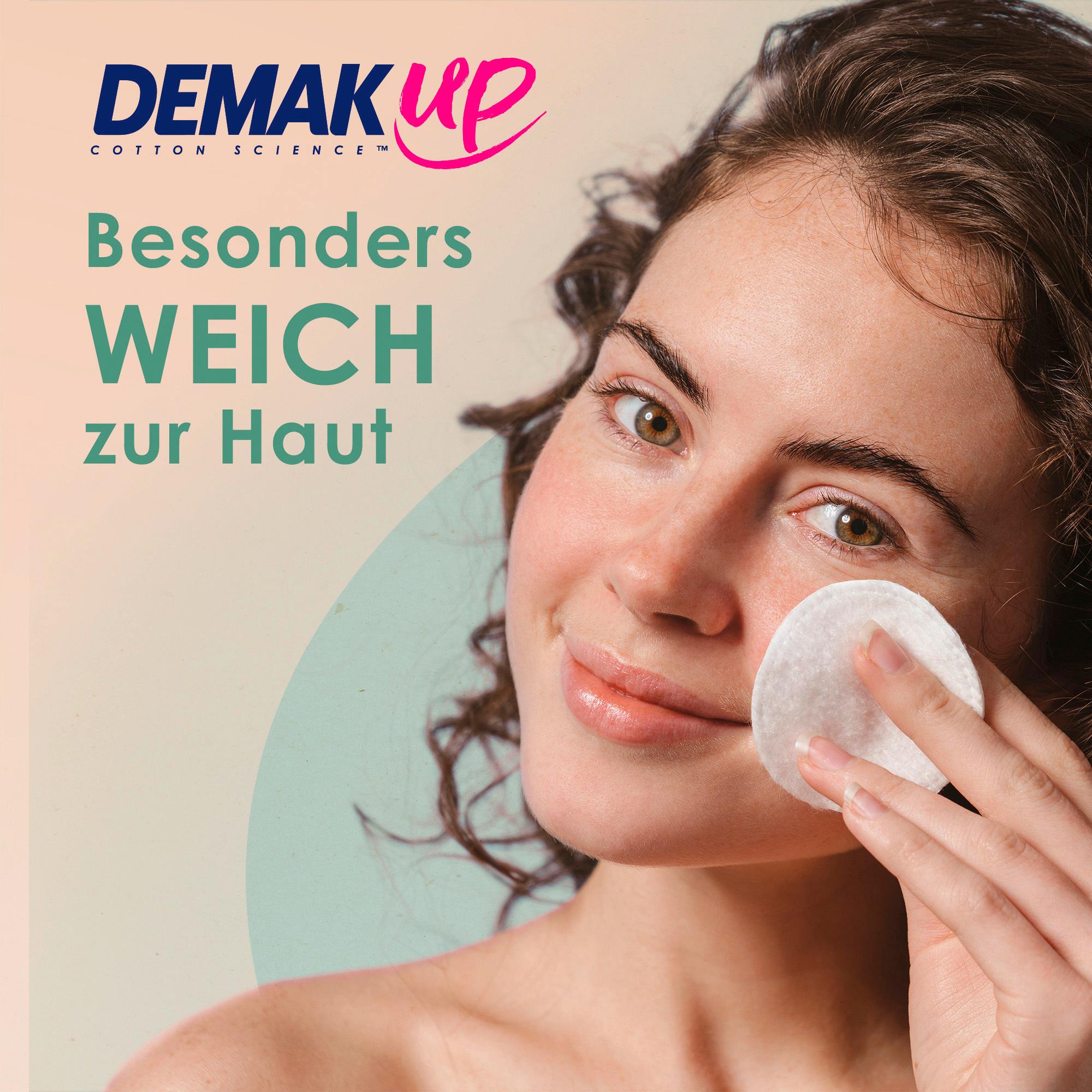 Produktbild DEMAK'UP Sensitive runde Wattepads aus ungebleichter Baumwolle 5 von 6