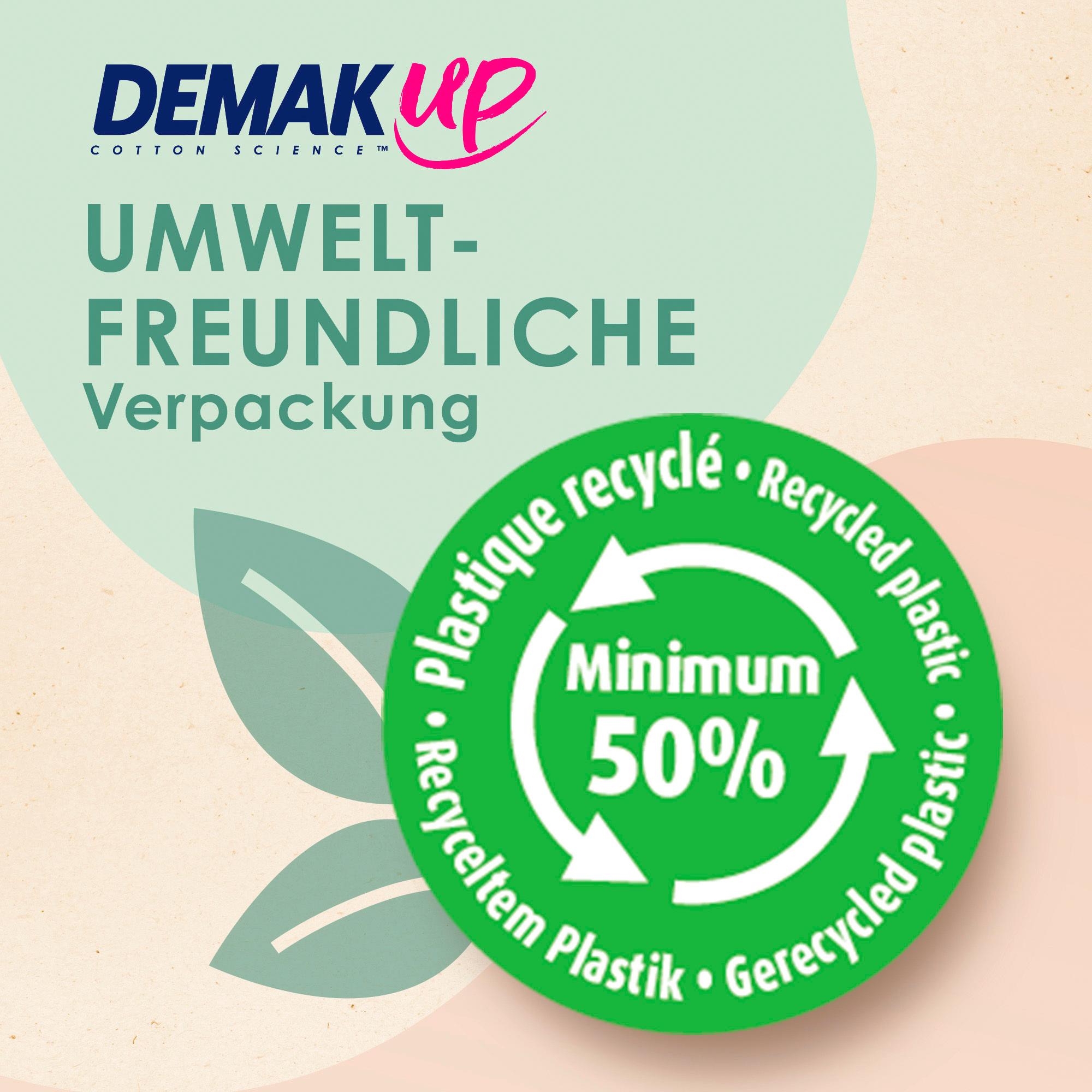 Produktbild DEMAK'UP Sensitive runde Wattepads aus ungebleichter Baumwolle 2 von 6