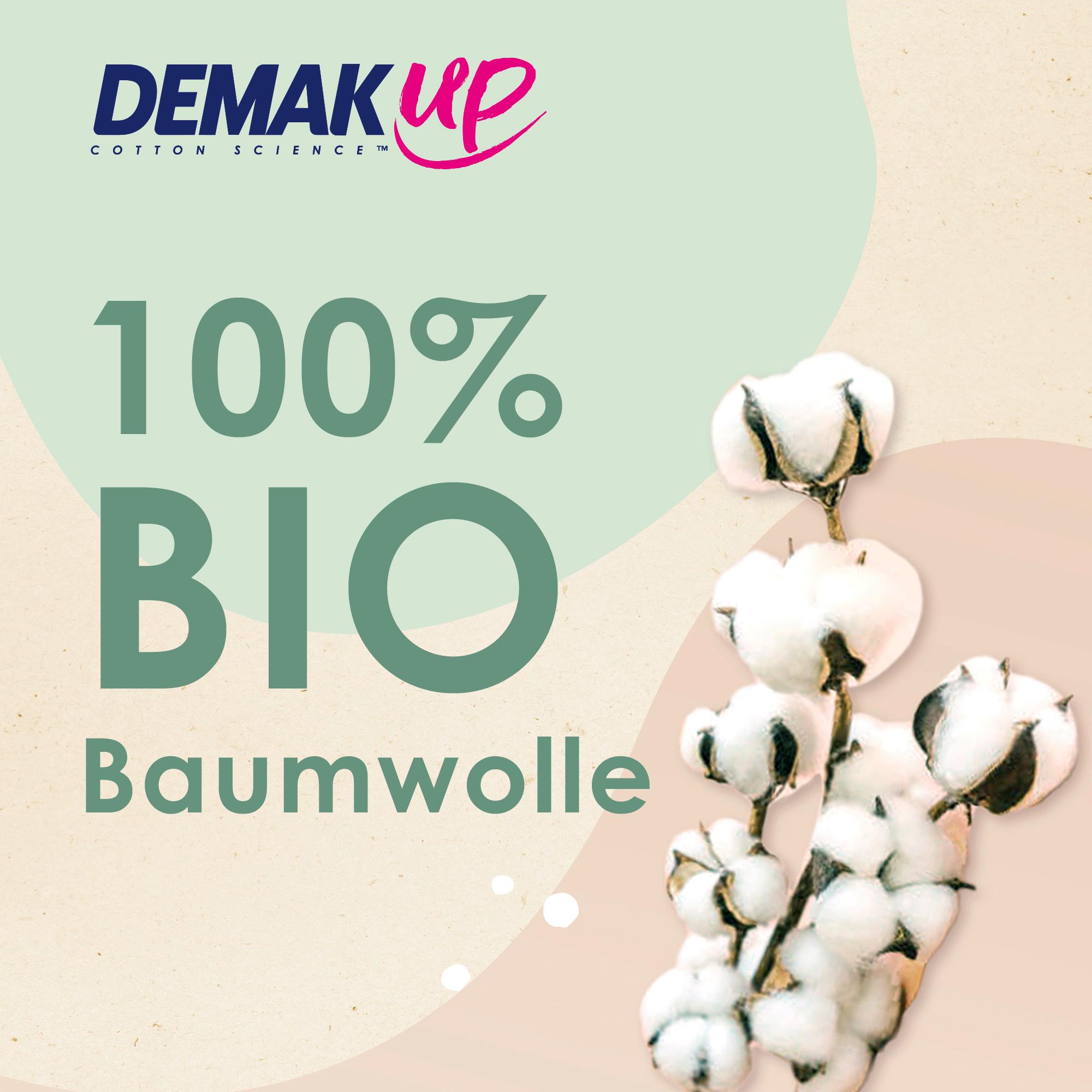 Produktbild DEMAK'UP Sensitive runde Wattepads aus ungebleichter Baumwolle 6 von 6