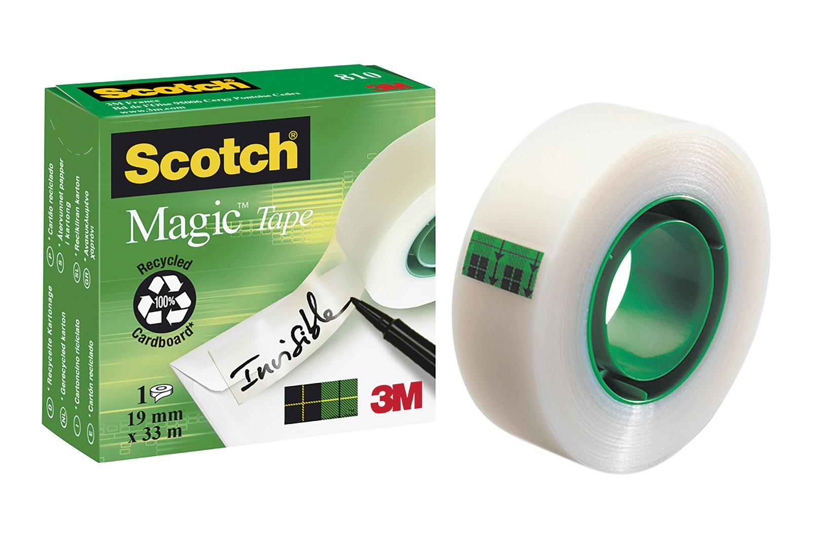 Scotch Klebeband Magic 810 unsichtbar und beschriftbar