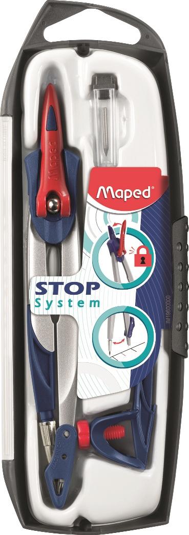 Maped Zirkelkasten Stop System 3-teilig