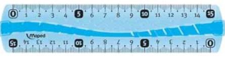 Produktbild Maped Flachlineal 15cm sortiert 2 von 2