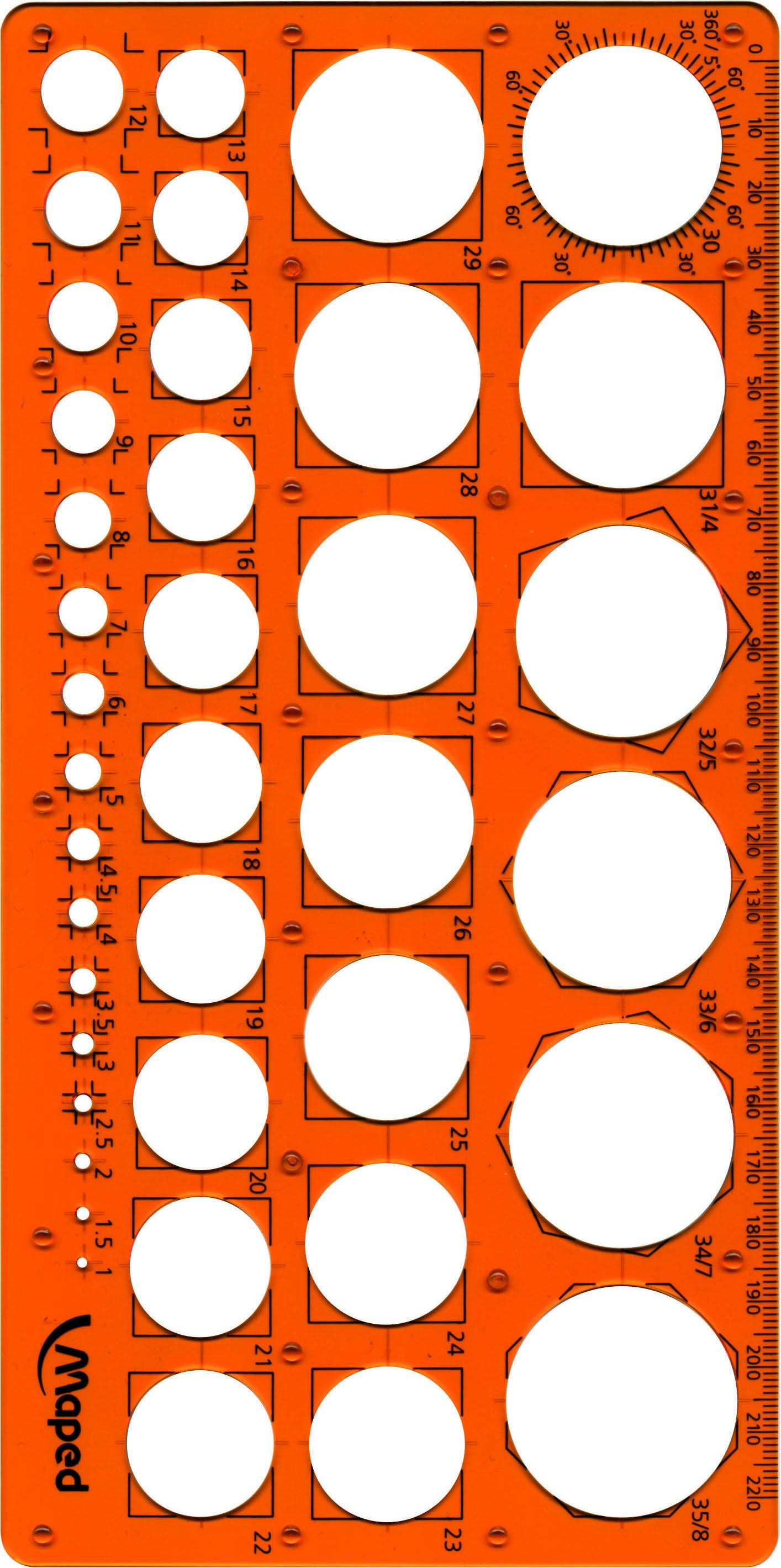 Produktbild Maped Kreisschablone 2 von 2