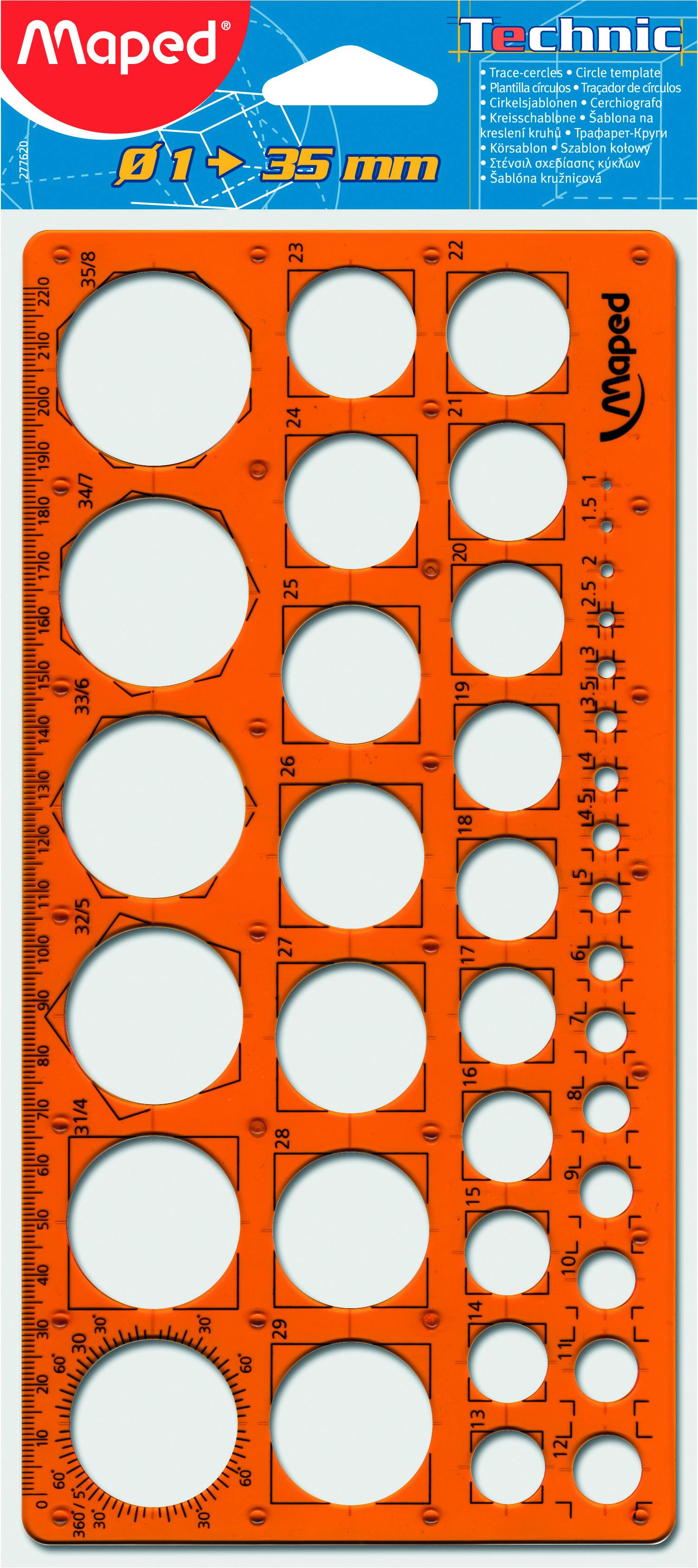 Maped Kreisschablone