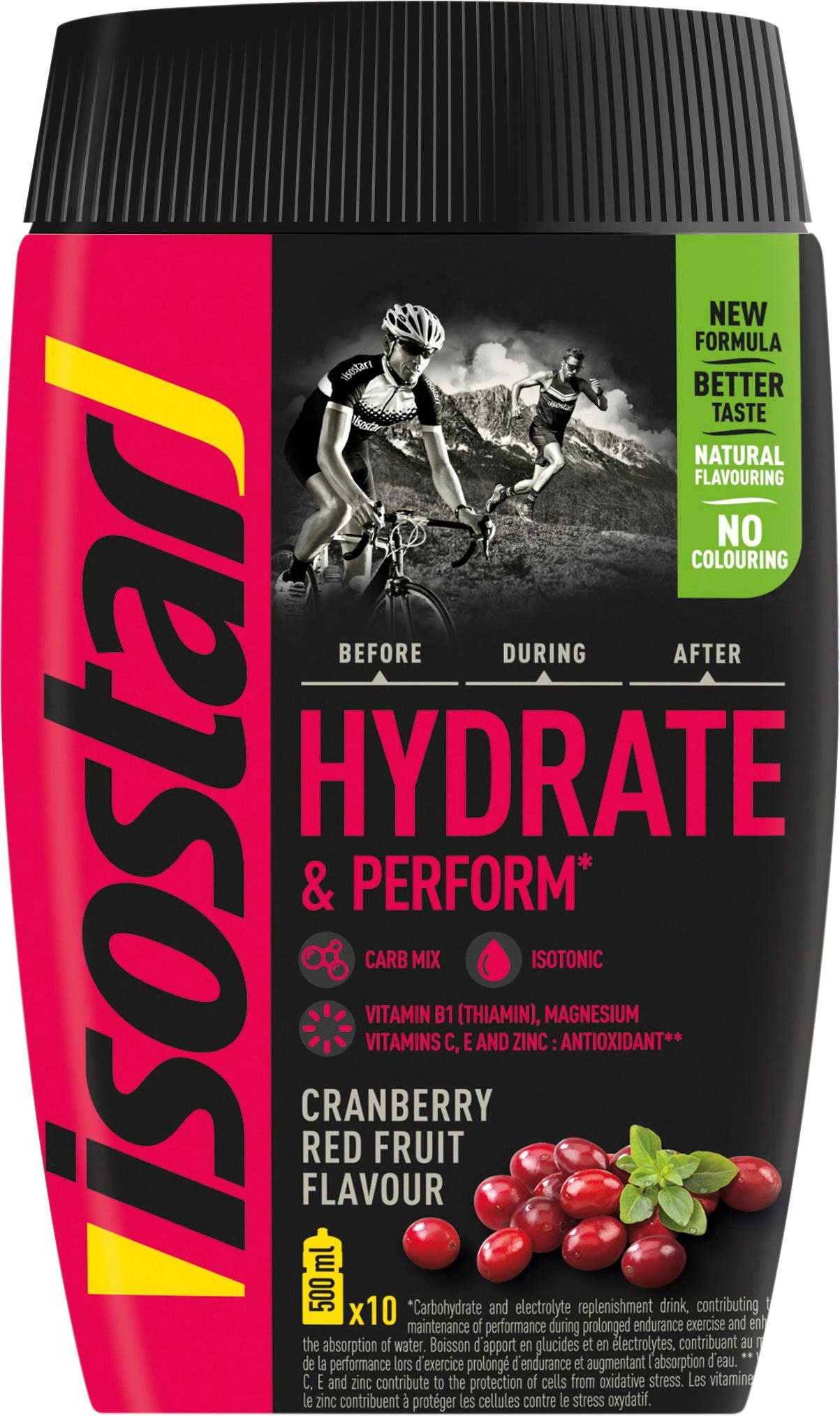 Isostar Hydrate&Perform Cranberry Red Fruits