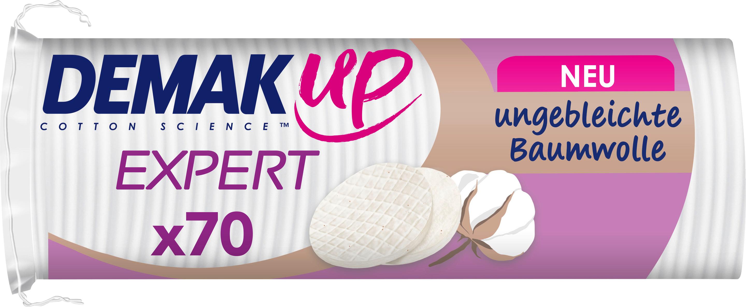 DEMAK'UP Wattepad Expert 70 Pads rund