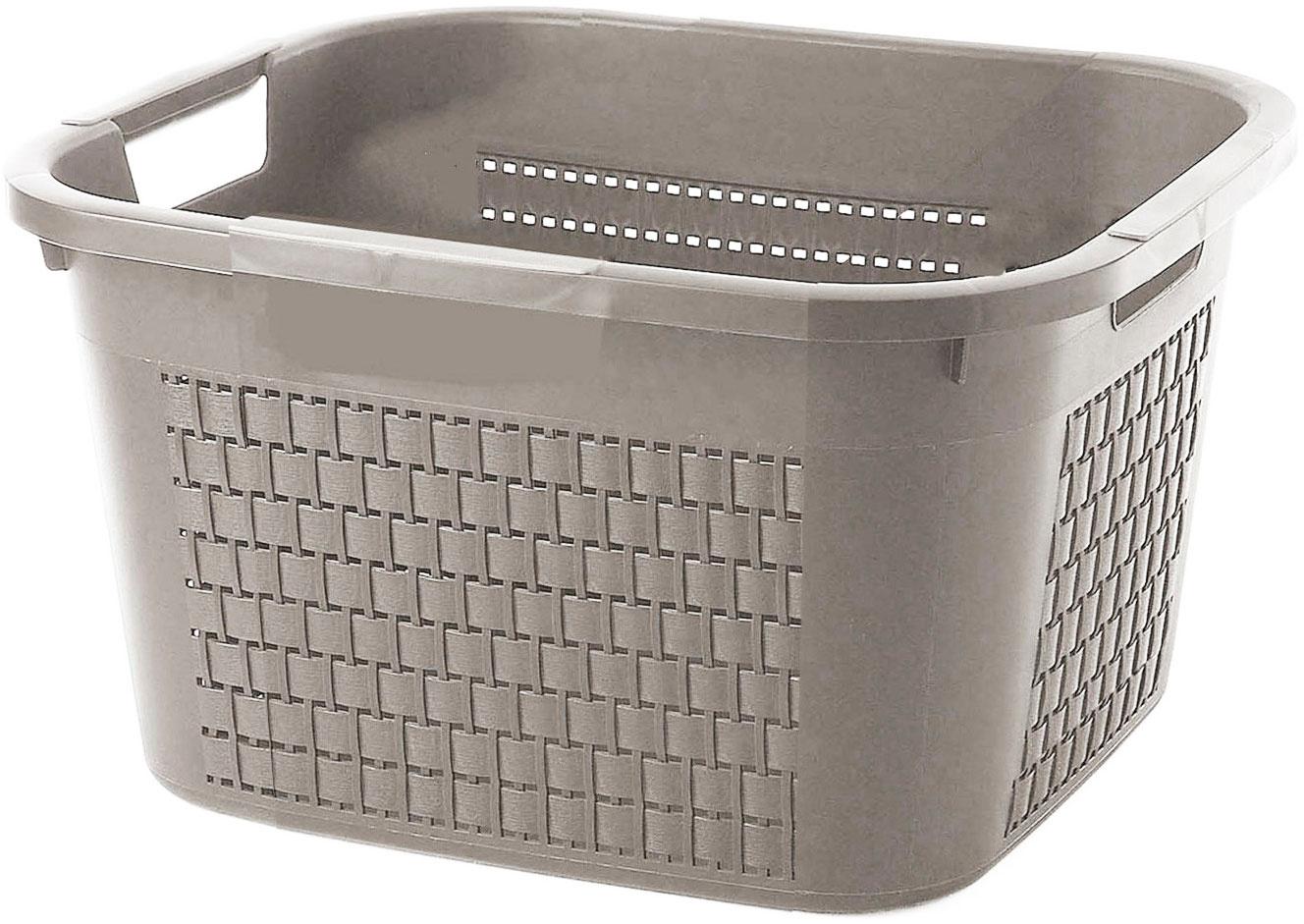rotho Wäschekorb Country in Rattan Optik 22l