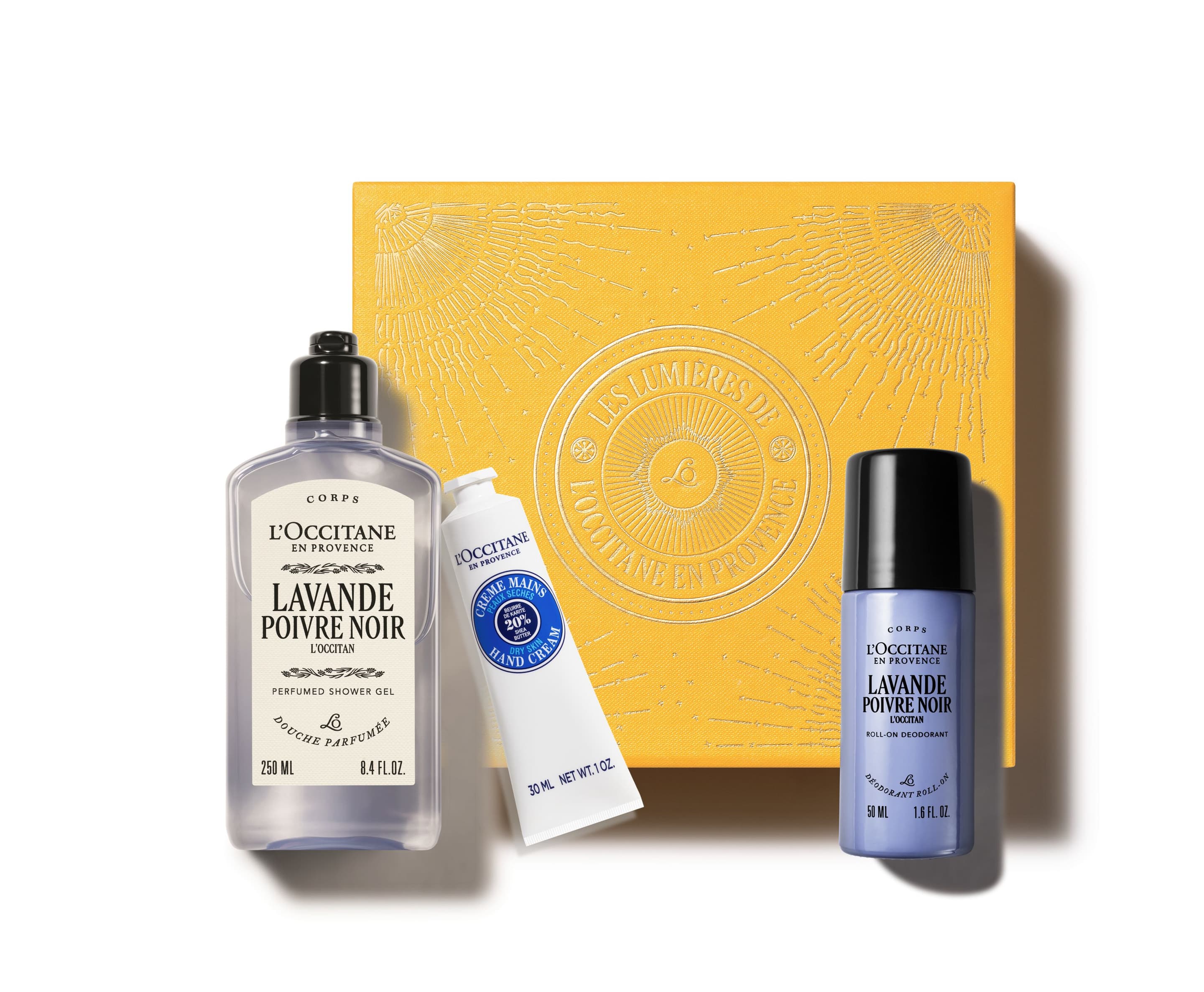 L'OCCITANE EN PROVENCE Lavande Poivre Noire Körperpflege Geschenkpackung