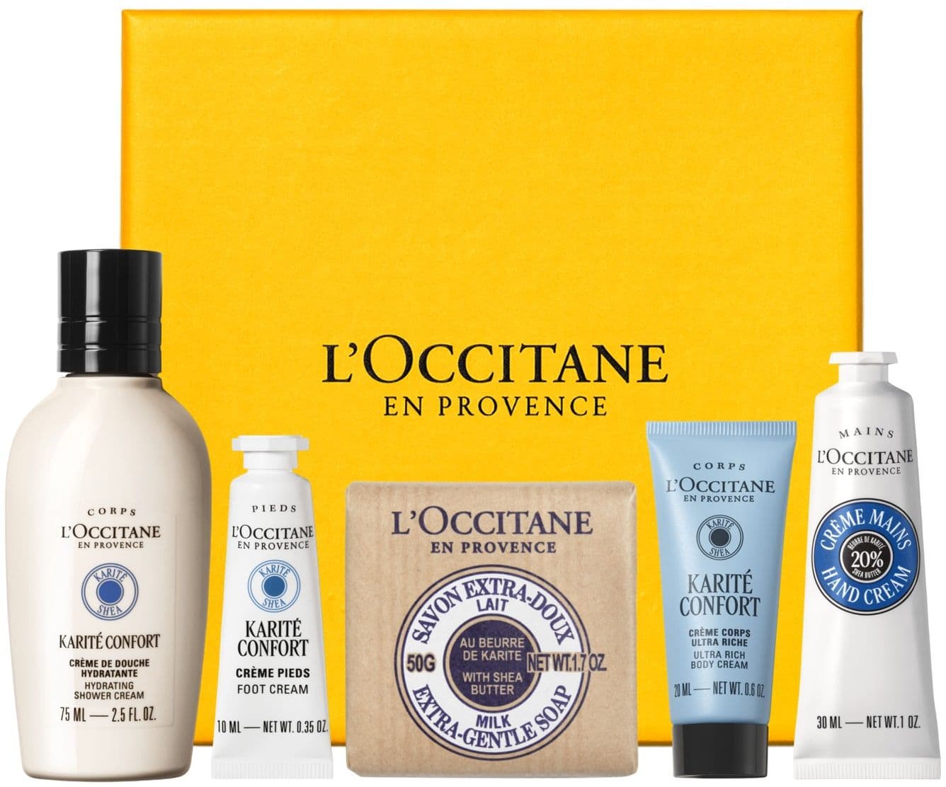 L'OCCITANE EN PROVENCE Karité Confort Routine Geschenkpackung