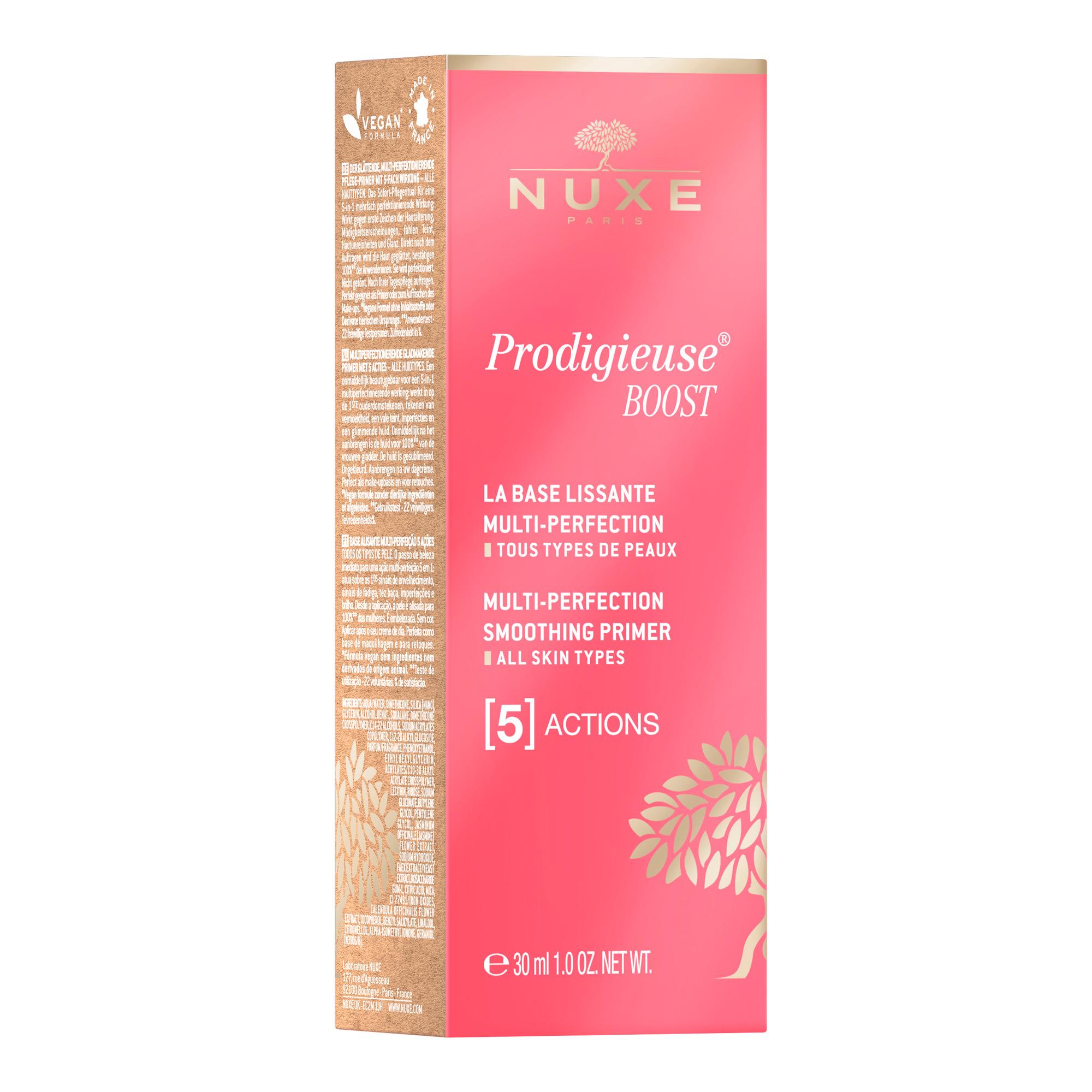 Produktbild NUXE Prodigieuse® boost Der glättende mehrfach korrigierende Pflegeprimer 5-in-1 2 von 6
