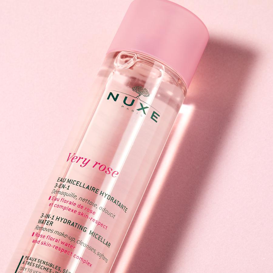 Produktbild NUXE Very Rose Mizellen-Reinigungslotion für Gesicht und Augen 2 von 4