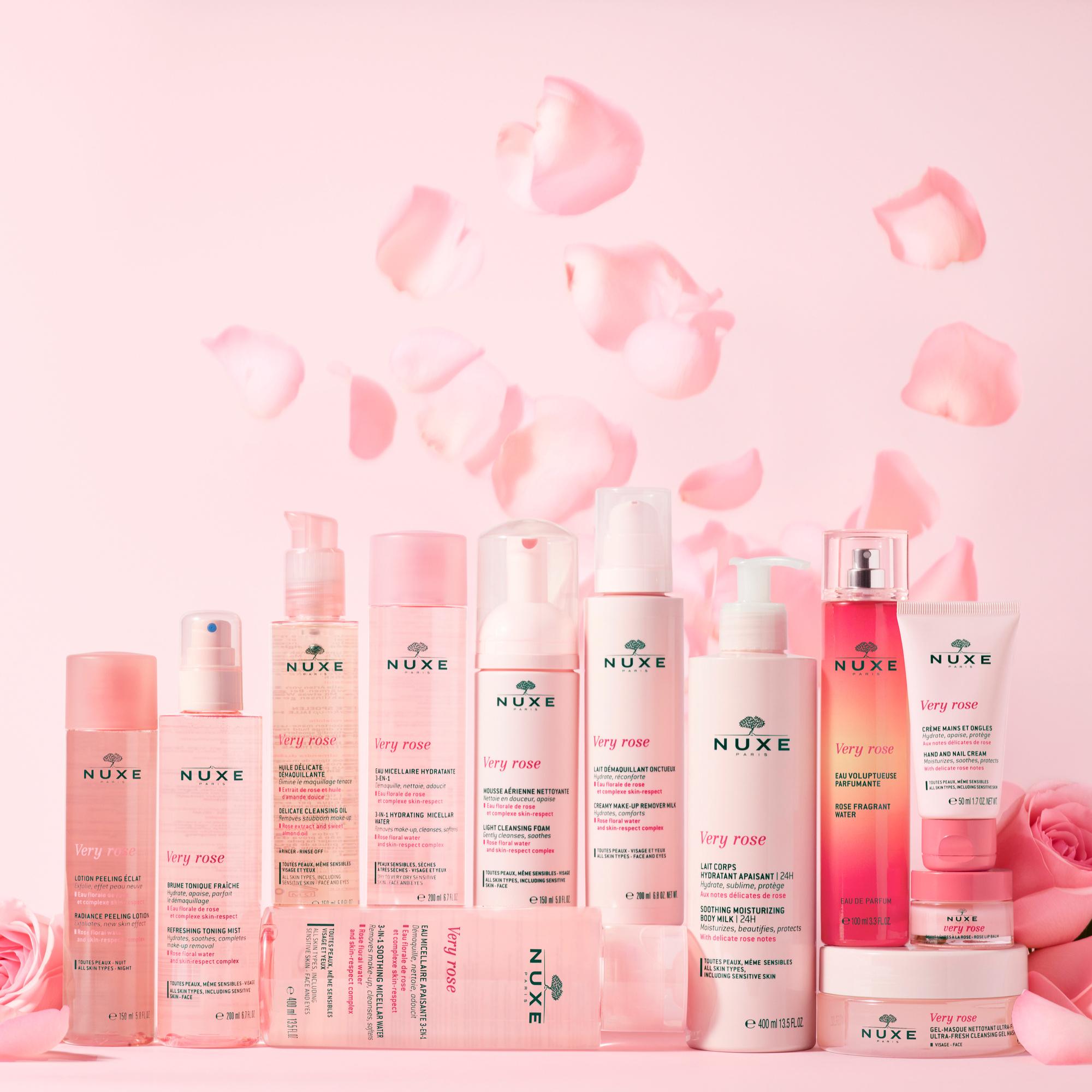 Produktbild NUXE Very Rose Mizellen-Reinigungslotion für Gesicht und Augen 3 von 4