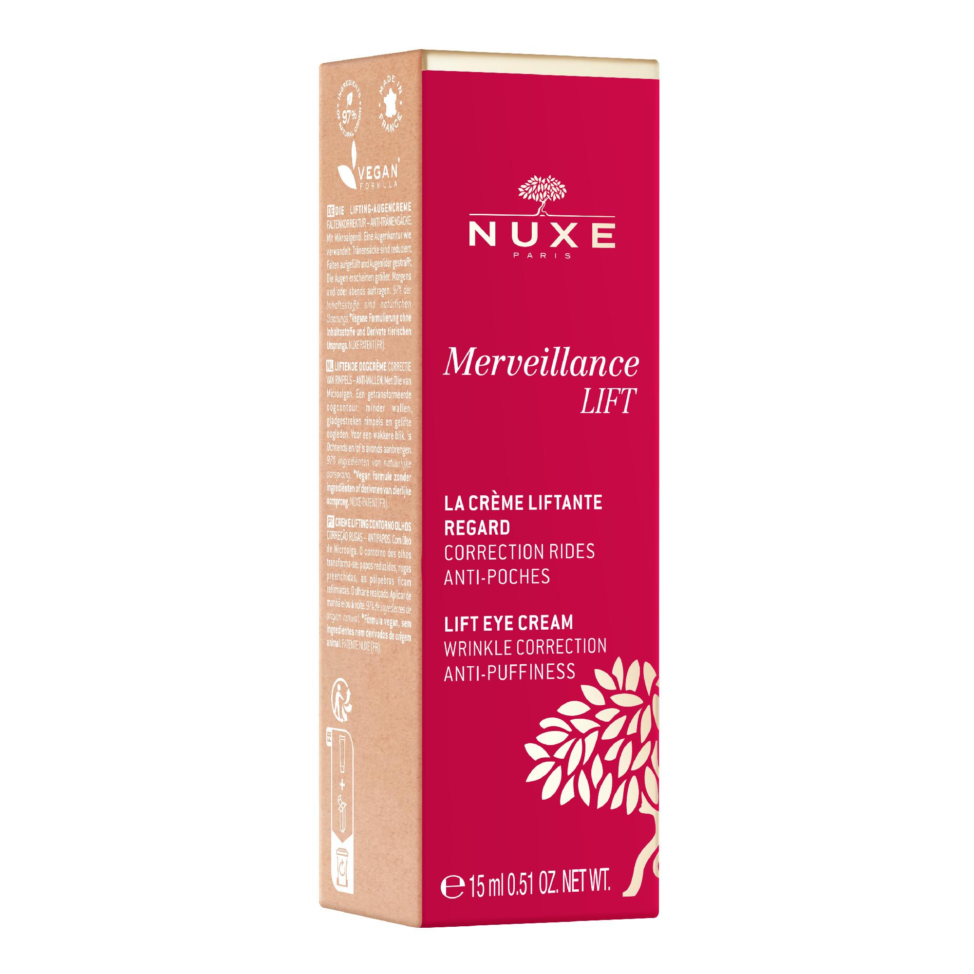 Produktbild NUXE Merveillance Lift Lifting-Augencreme Faltenkorrektur, Anti-Tränensäcke 2 von 5