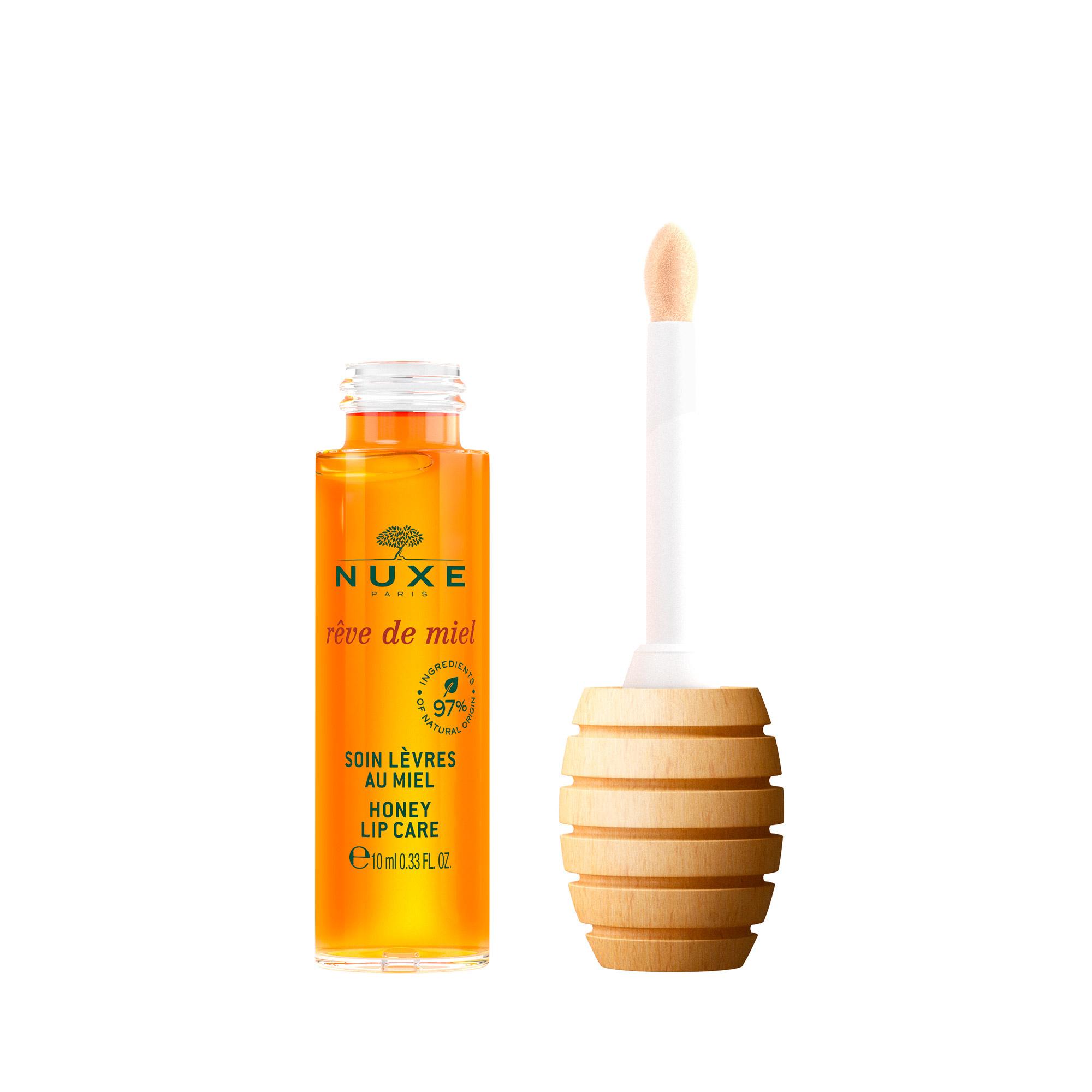 Produktbild NUXE Rêve de Miel Durchsichtiges 2-in-1-Lippenpflegeöl mit Flakon 3 von 5